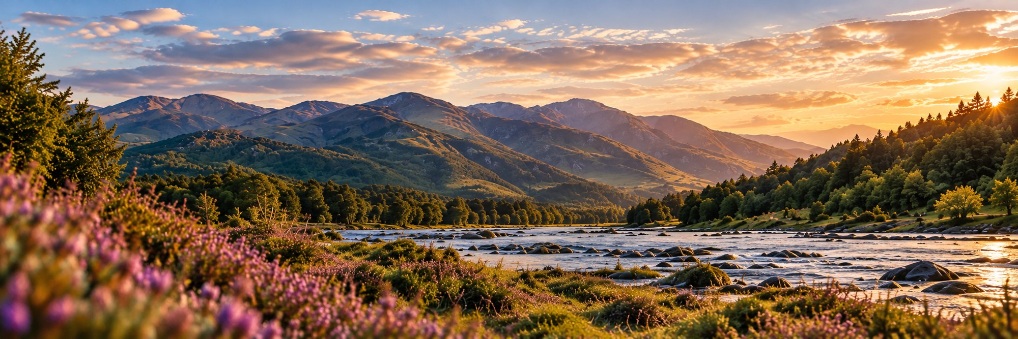 Royal Deeside landscape — temporary stock photograph
